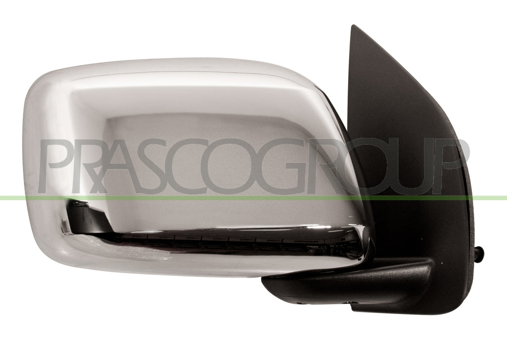 retrovisore destro manuale nero convesso con calotta cromata nissan navara pathfinder d40 2005 2010 ds8147005