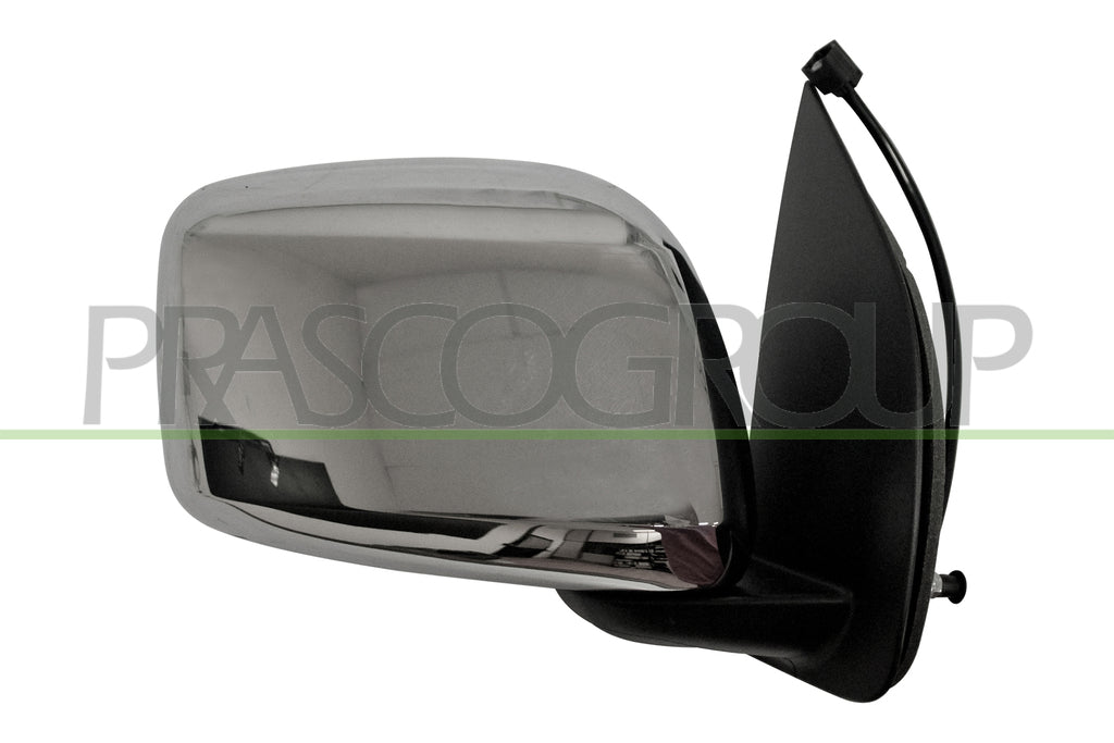 retrovisore destro elettrico nero convesso con calotta cromata nissan navara pathfinder d40 2005 2010 ds8147205