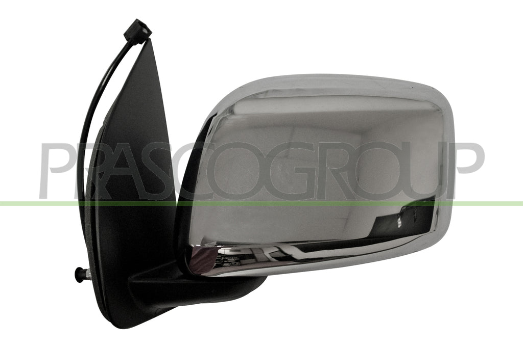 retrovisore sinistro elettrico nero convesso con calotta cromata nissan navara pathfinder d40 2005 2010 ds8147206