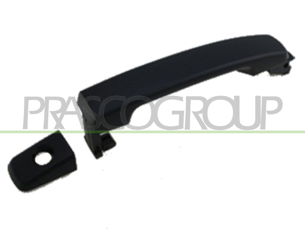 maniglia anteriore sinistra esterna nera liscia con foro nottolino nissan navara pathfinder d40 2005 2010 ds8148007