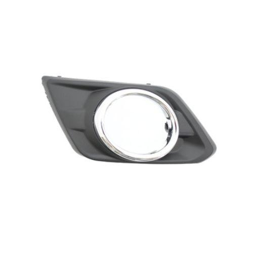 griglia sinistra paraurti anteriore nera con sede fendi con cornice cromata nissan xtrail 2014 2017 ds8362124