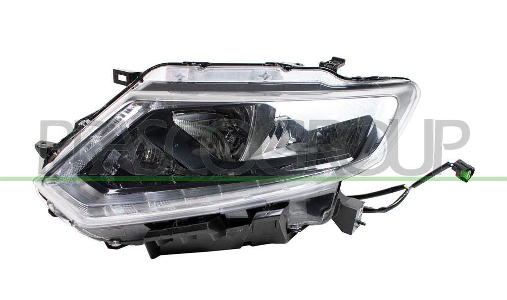 proiettore destro h9 h11 elettrico senza motore nero led nissan xtrail 2014 2017 ds8364903