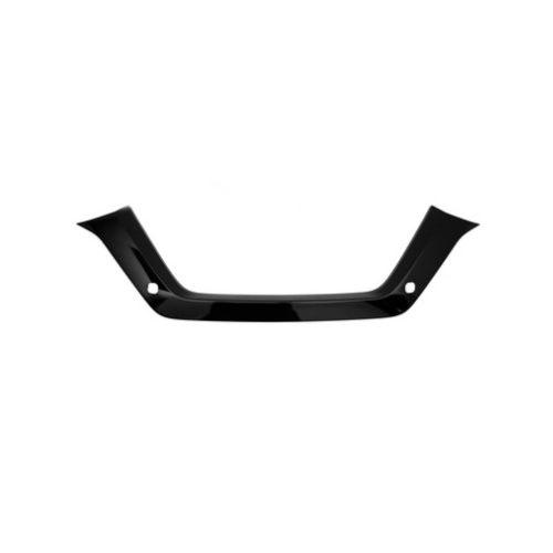 modanatura paraurti anteriore centrale nera lucida con fori pdc supporti nissan xtrail 2017 2022 ds8381245