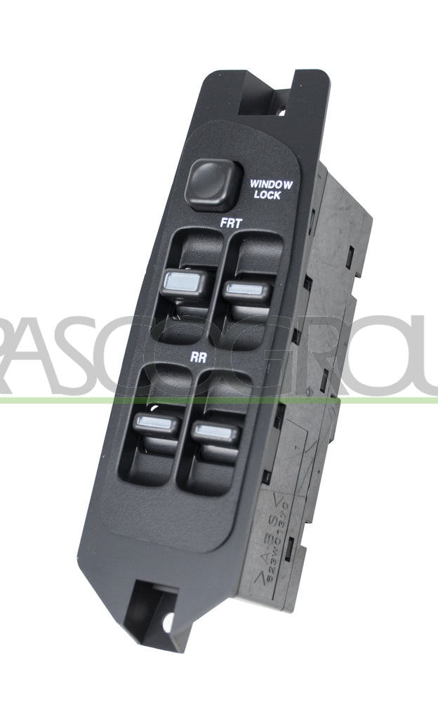 pulsantiera alzacristallo porta anteriore sinistra nera 4 interruttori 14 pins chevrolet daewoo nexia 1995 1997 dw001ws04