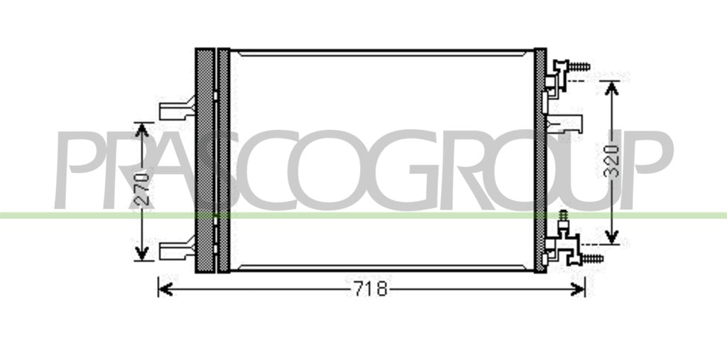 condensatore chevrolet daewoo cruze 2009 2012 dw040c002