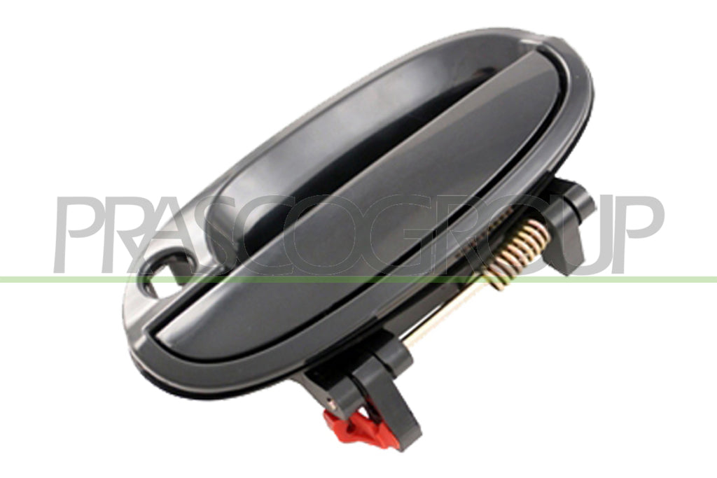 maniglia anteriore sinistra esterna nera liscia con foro nottolino chevrolet daewoo matiz 2007 2010 dw3248008