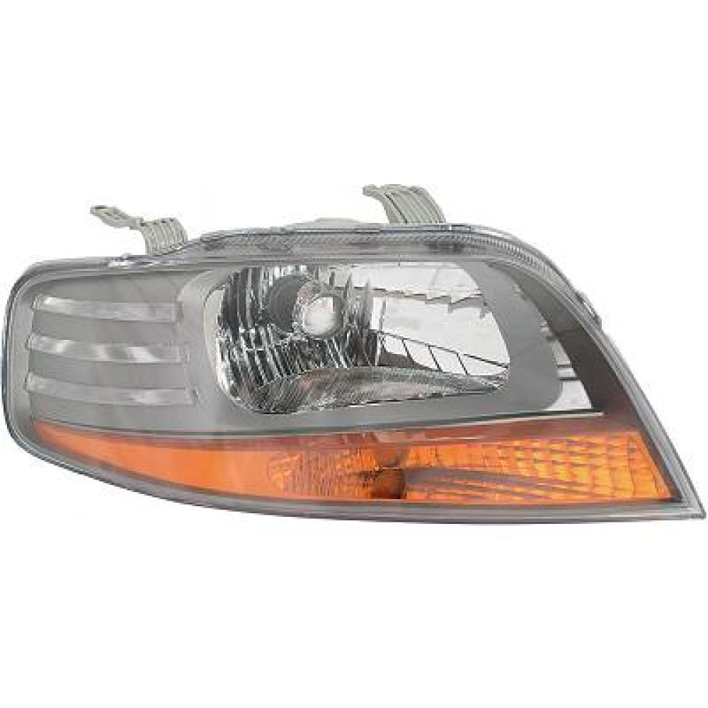 proiettore destro h4 elettrico senza motore grigio chevrolet daewoo kalos 2002 2006 dw3264803
