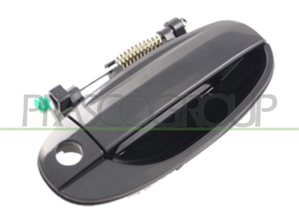 maniglia anteriore destra esterna nera liscia con foro nottolino chevrolet daewoo kalos 2002 2006 dw3268007