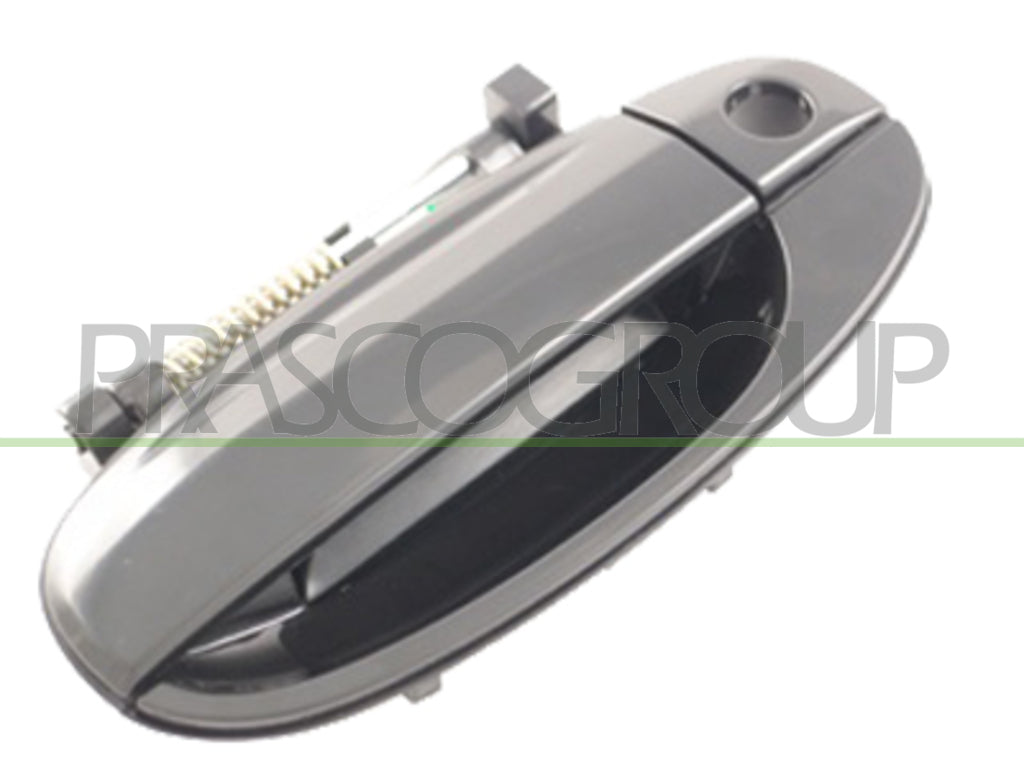 maniglia anteriore sinistra esterna nera liscia con foro nottolino chevrolet daewoo kalos 2002 2006 dw3268008