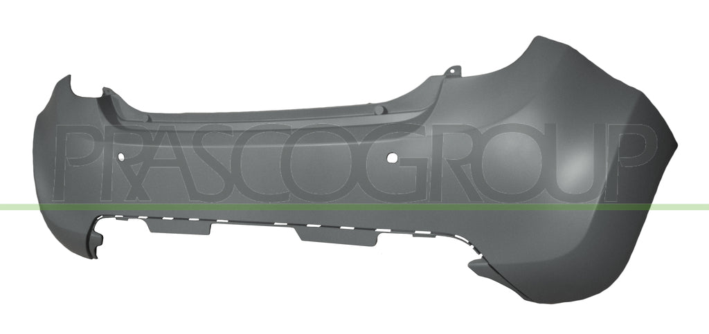 paraurti posteriore con primer con fori pdc chevrolet daewoo spark 2009 2012 dw3401081