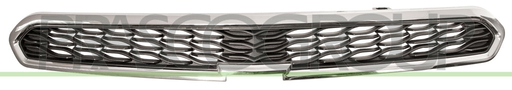 griglia radiatore superiore nera con modanatura cromata chevrolet daewoo spark 2013 2015 dw3422001