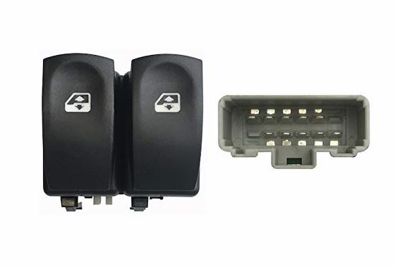 Pulsantiera per RENAULT SYMBOL 2008 - 2013 Anteriore Lato Sinistro SX 10 Pin