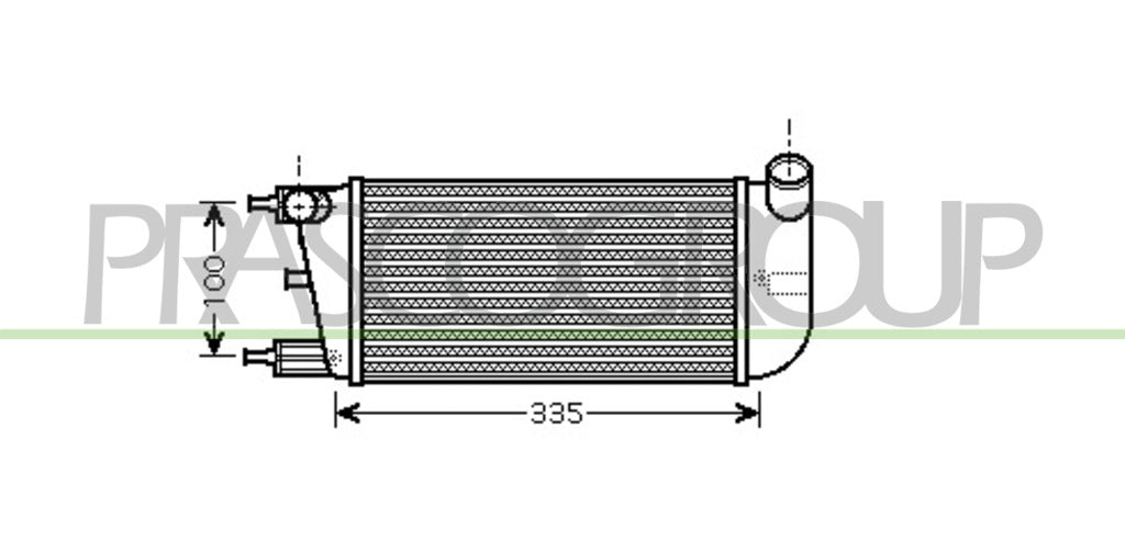 intercooler ford ka 2008 2016 fd008n001