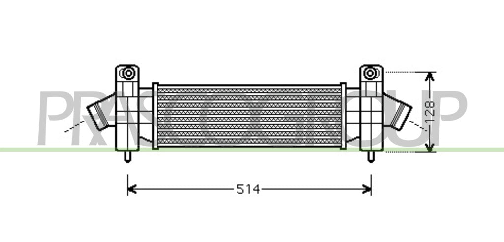 intercooler ford mondeo 2000 2003 fd107n001