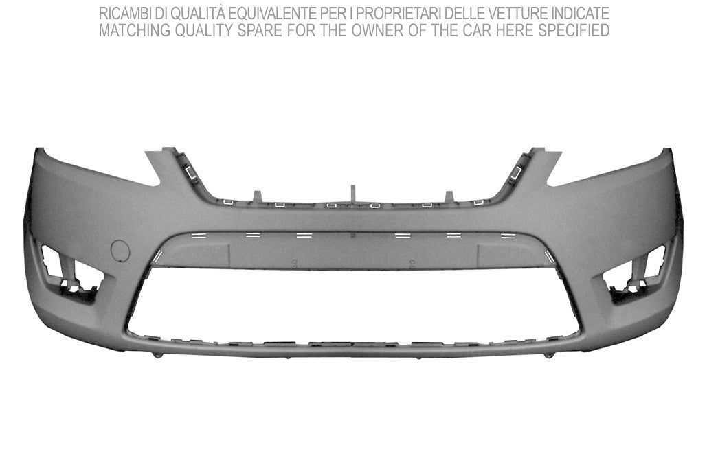 paraurti anteriore con primer con tappo copri gancio con tracce pdc e lavafari ford mondeo 2007 2010 fd1101001