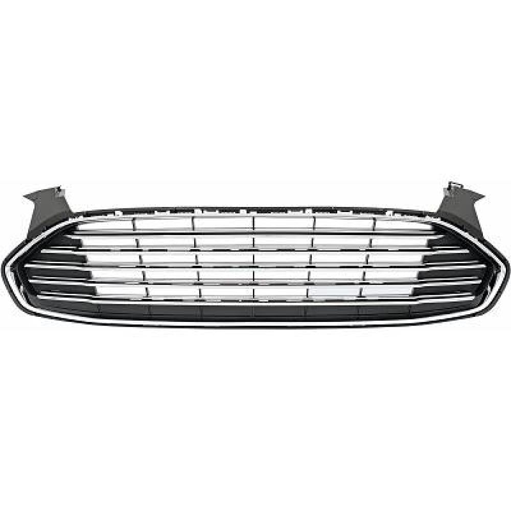 griglia radiatore nera con modanature e cornice cromate ford mondeo 2014 2019 fd1142110