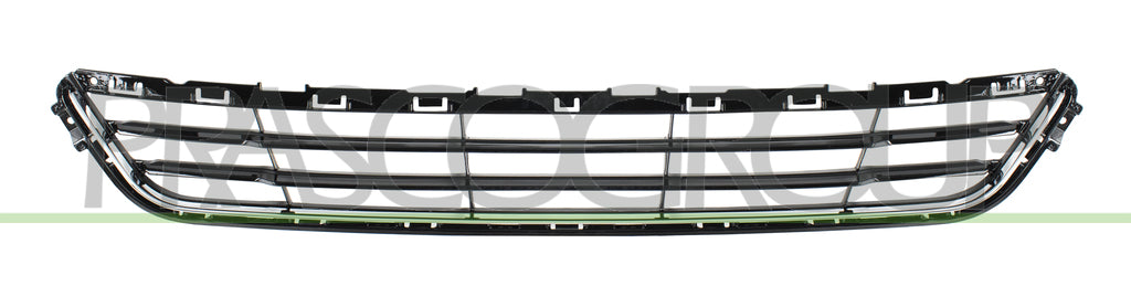 griglia paraurti anteriore inferiore nera lucida con modanatura cromata ford mondeo 2014 2019 fd1142140
