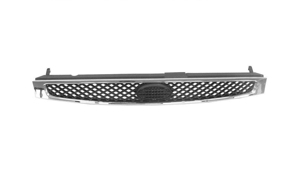 griglia radiatore cromata ford fiesta mk v 2002 2005 fd3402011