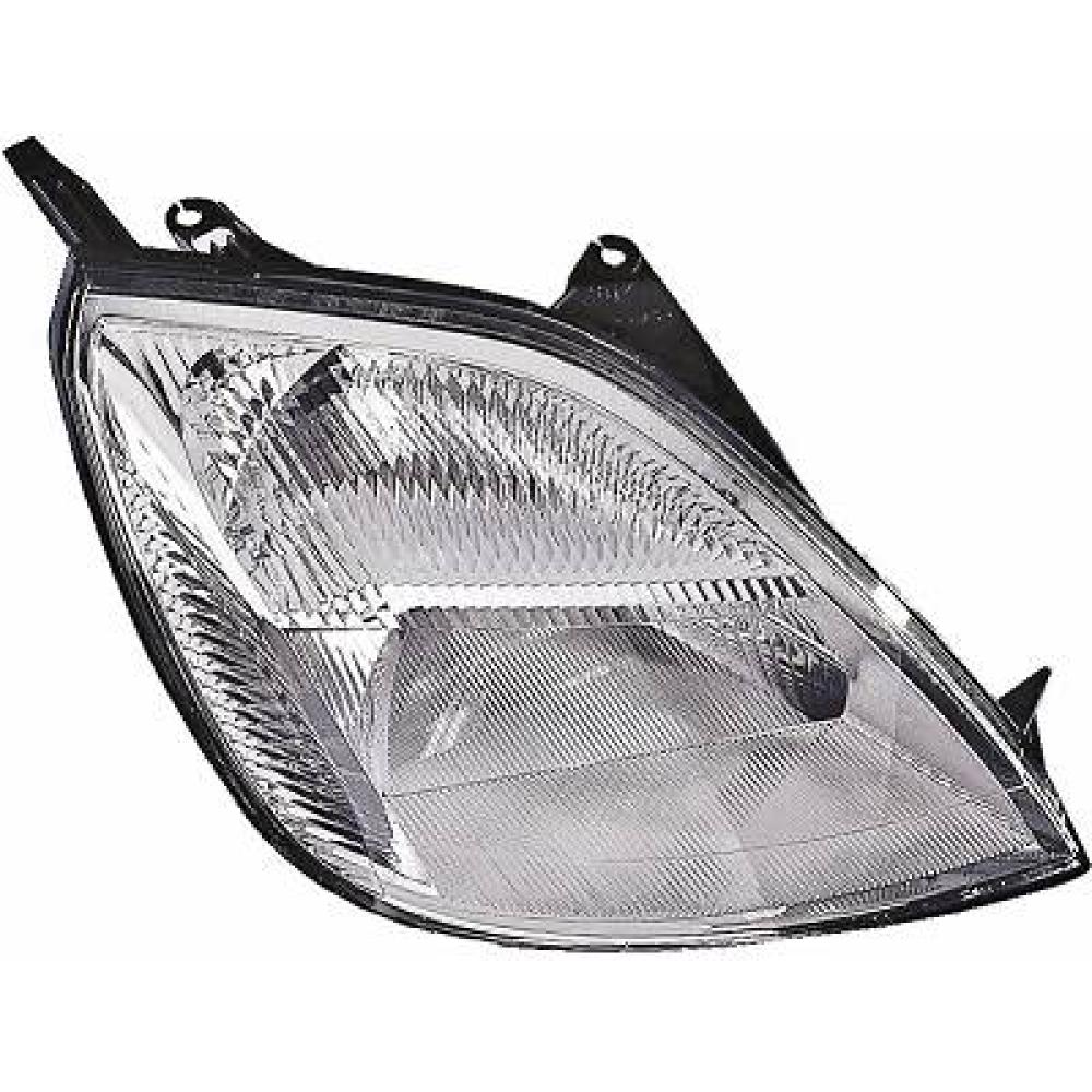 proiettore destro h4 elettrico con motore ford fiesta mk v 2002 2005 fd3404803