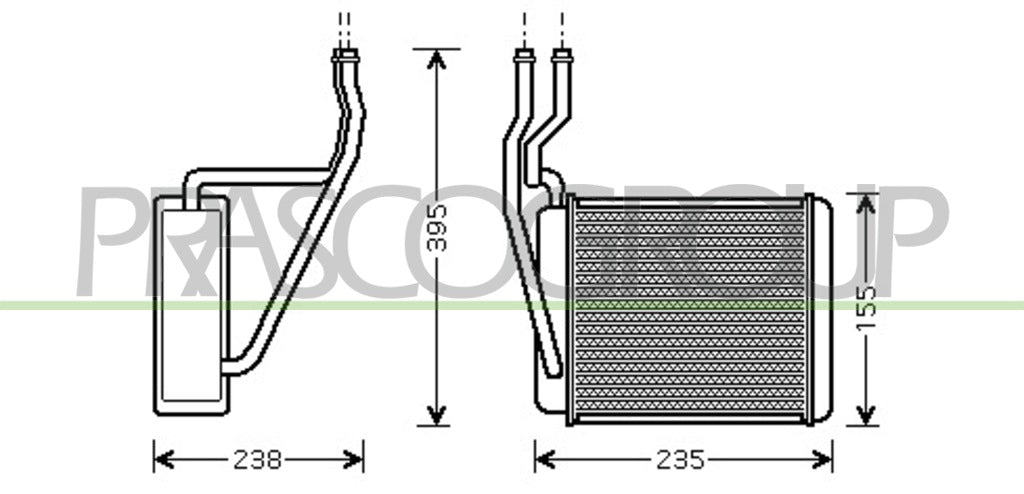 riscaldatore ford fiesta mk v 2002 2005 fd340h001