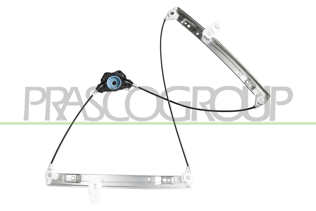 meccanismo alzacristallo anteriore destro mod 3 porte ford fiesta mk v 2002 2005 fd340w011
