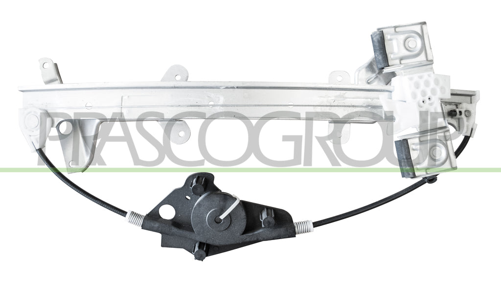meccanismo alzacristallo anteriore sinistro mod 5 porte ford fiesta mk v 2002 2005 fd340w024
