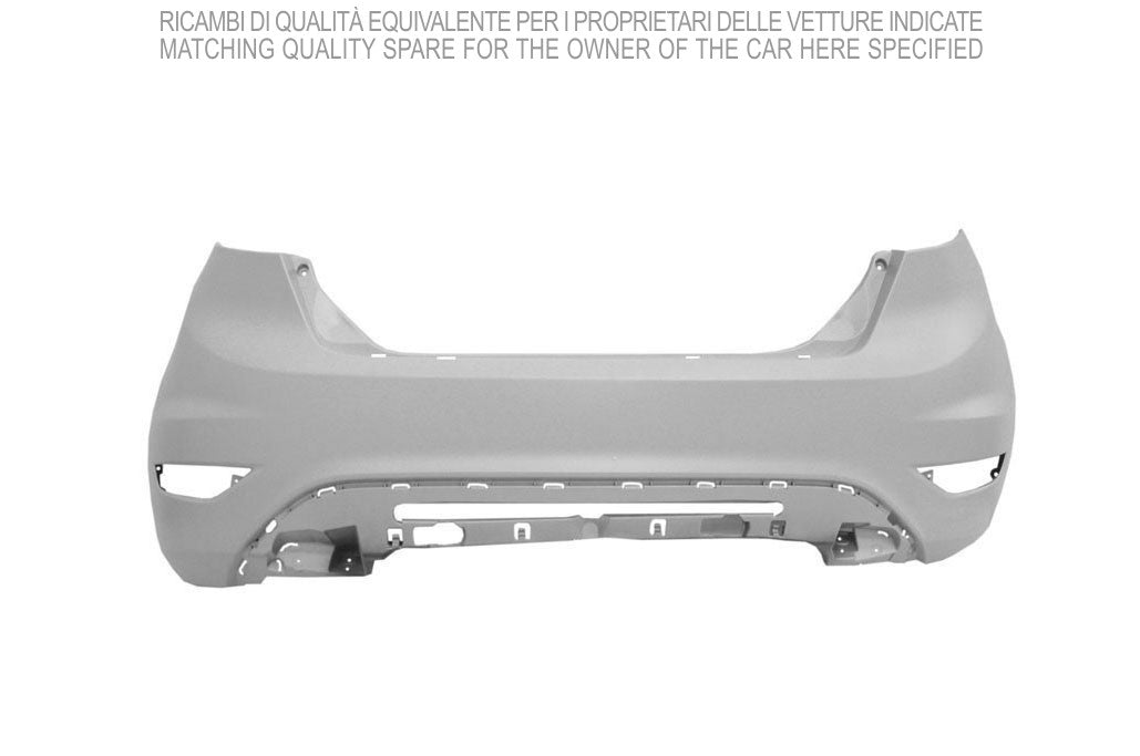 paraurti posteriore con primer ford fiesta mk vi 2013 2017 fd3441051