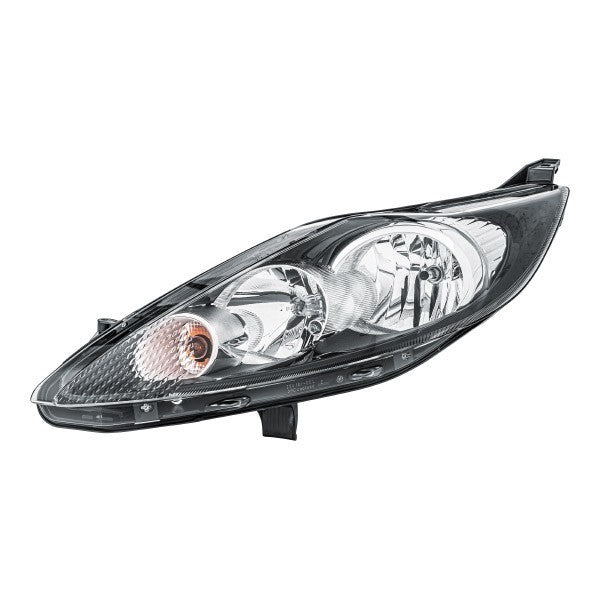 proiettore sinistro h7 h1 elettrico con motore nero ford fiesta mk vi 2008 2012 fd3444904