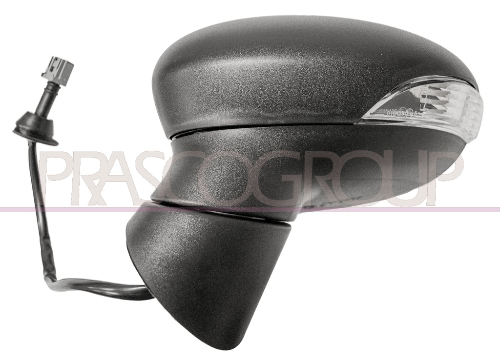 retrovisore sinistro elettrico nero termico con fanale asferico 8h6p ford fiesta mk vi 2008 2012 fd3447344p