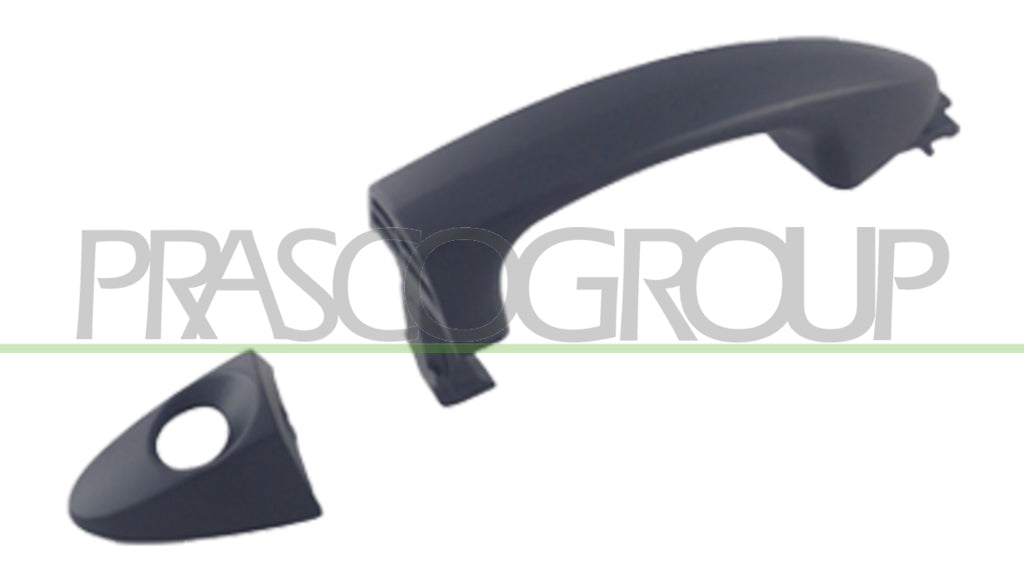 maniglia anteriore sinistra esterna con primer con foro nottolino ford fiesta mk vi 2013 2017 fd3448004
