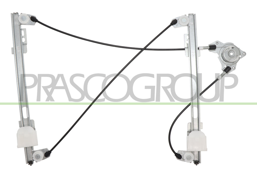 meccanismo alzacristallo anteriore destro mod 3 porte ford fiesta mk vi 2008 2012 fd344w011