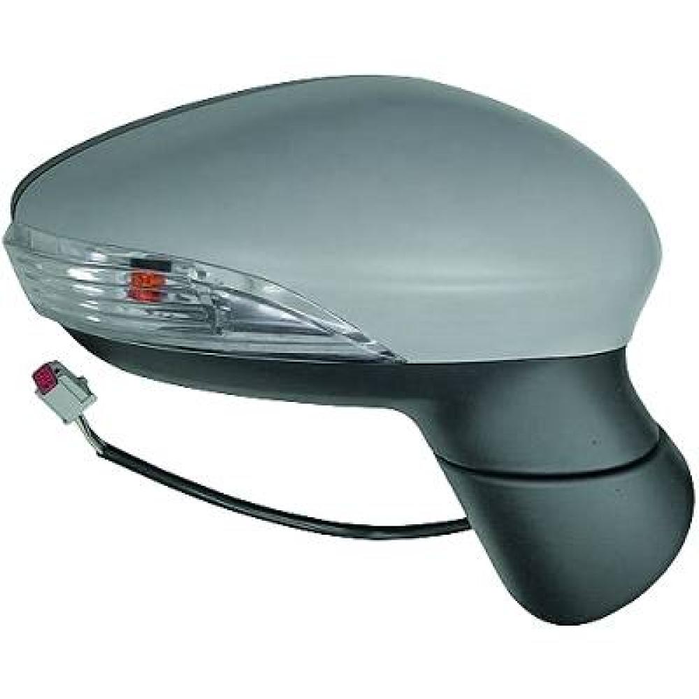 retrovisore destro elettrico termico con primer chiudibile con fanale con luce cortesia asferico 10h10p ford fiesta mk vi 2013 2017 fd3467353p