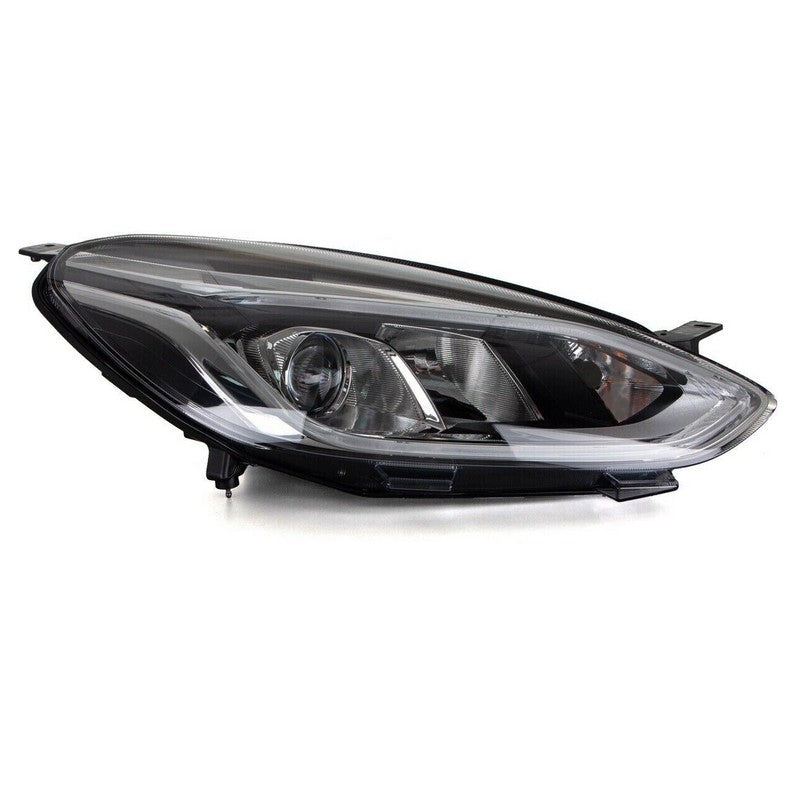 proiettore destro h7 h1 elettrico con motore con luce diurna cromato led ford fiesta mk vii 2017 2021 fd3484923