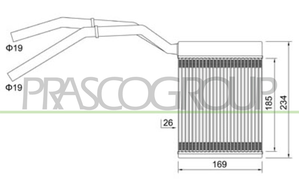riscaldatore ford focus 2005 2007 fd424h001