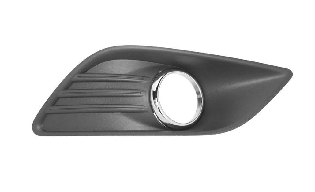 griglia destra paraurti anteriore nera goffrata con sede fendi con cornice cromata ford focus 2007 2011 fd4262143