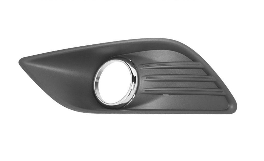 griglia sinistra paraurti anteriore nera goffrata con sede fendi con cornice cromata ford focus 2007 2011 fd4262144