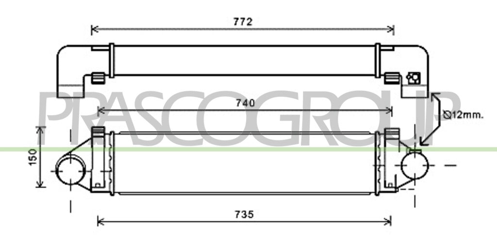 intercooler ford focus 2007 2011 fd426n002