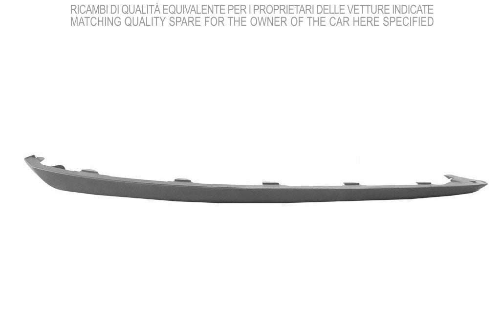 spoiler destro paraurti anteriore nero goffrato ford focus 2011 2014 fd4281803