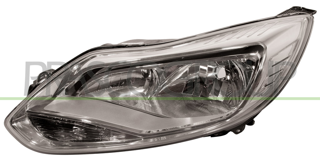 proiettore sinistro h1 h7 elettrico cromato con motore ford focus 2011 2014 fd4284904