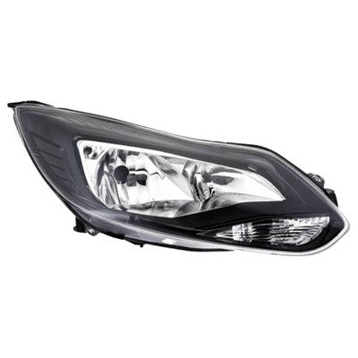 proiettore destro h7 h1 elettrico con motore nero ford focus 2011 2014 fd4284913