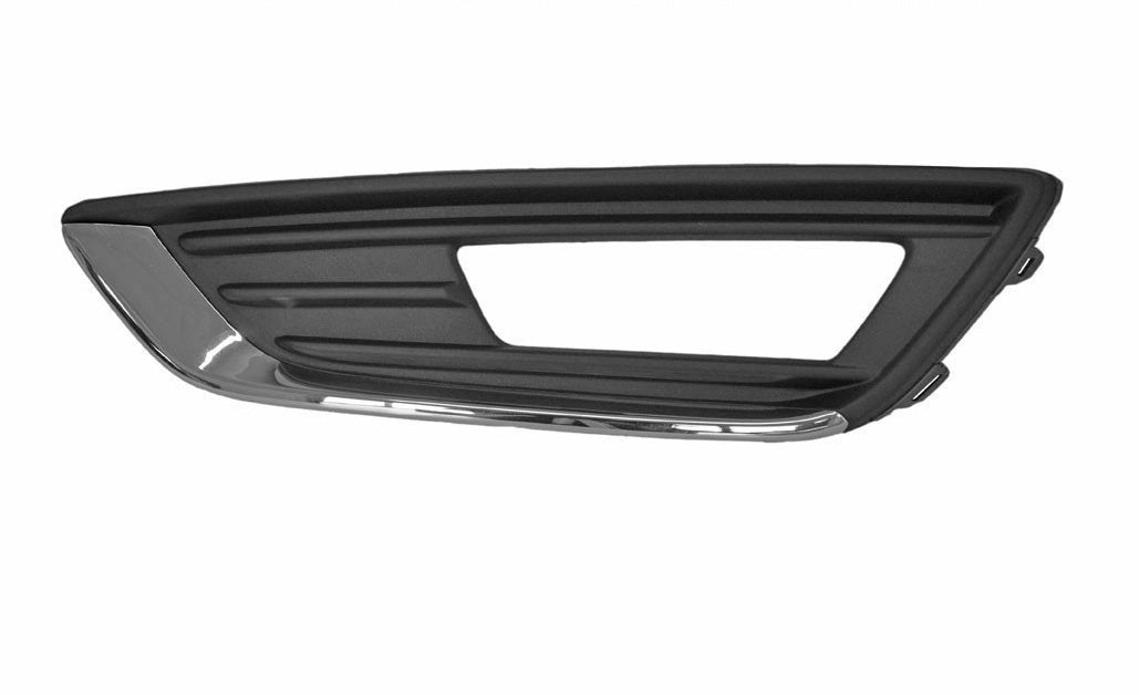 griglia sinistra paraurti anteriore nera con sede fendi con modanatura cromata ford focus 2015 2018 fd4302134
