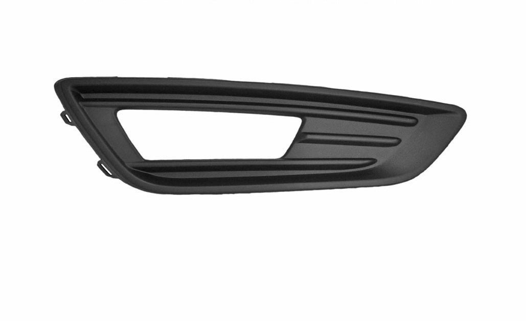 griglia destra paraurti anteriore nera lucida con sede fendi mod zetec mod sport ford focus 2015 2018 fd4302143