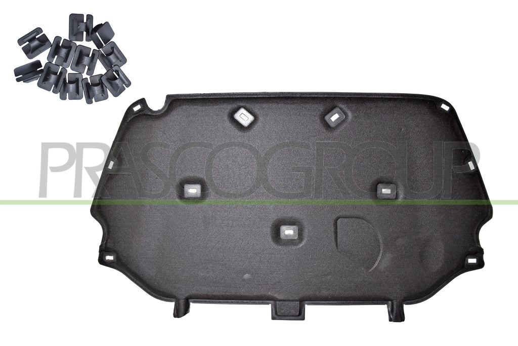 pannello insonorizzatore cofano 11 clips ford focus 2018 2022 fd4321945