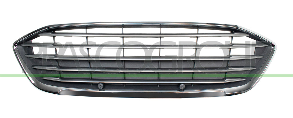 griglia radiatore nera con modanatura satinata con cornice cromata ford focus 2018 2022 fd4322011