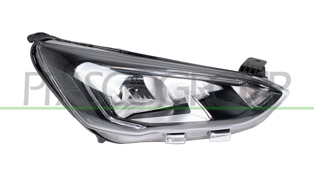 proiettore destro h7 h1 elettrico con motore con luce diurna nero led ford focus 2018 2022 fd4324903