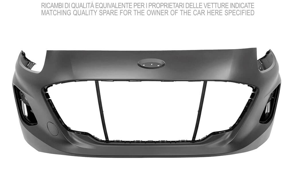 paraurti anteriore con primer con tappo copri gancio con tracce pdc e park assist ford puma 2019 fd6201001