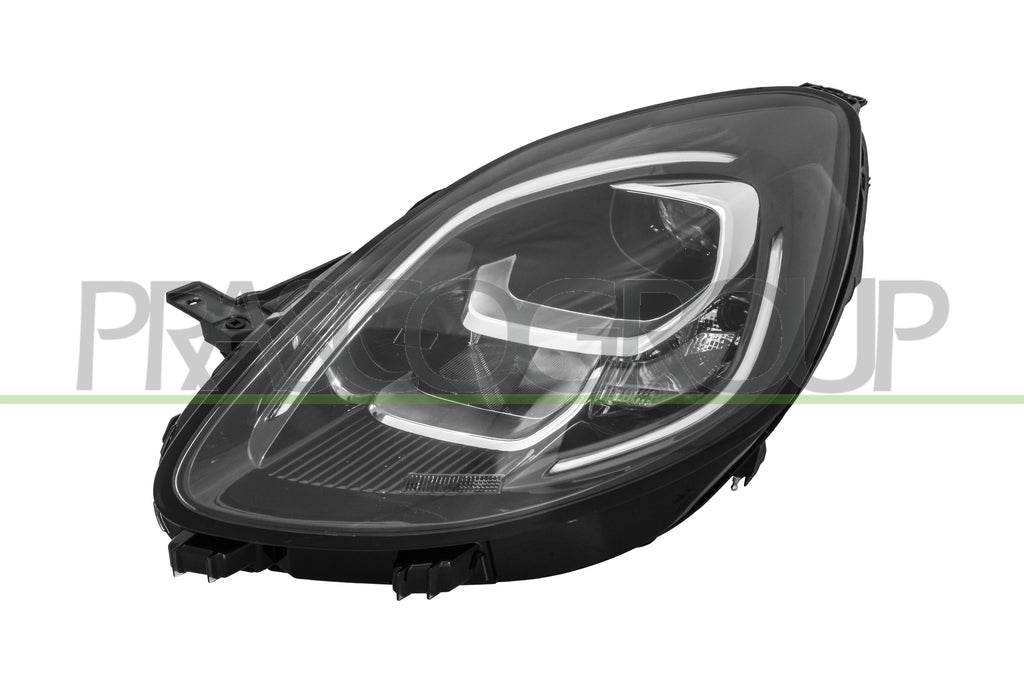proiettore sinistro h1 led elettrico con motore con luce diurna led cromato nero versione valeo mod titanium ford puma 2019 fd6204914