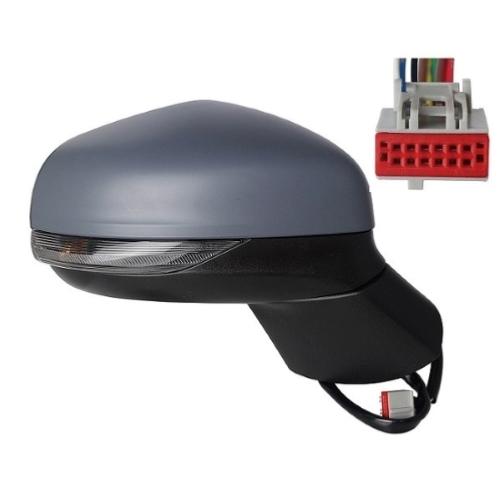 retrovisore destro elettrico con primer termico con fanale convesso 6 pins ford puma stline 2024 fd6207303