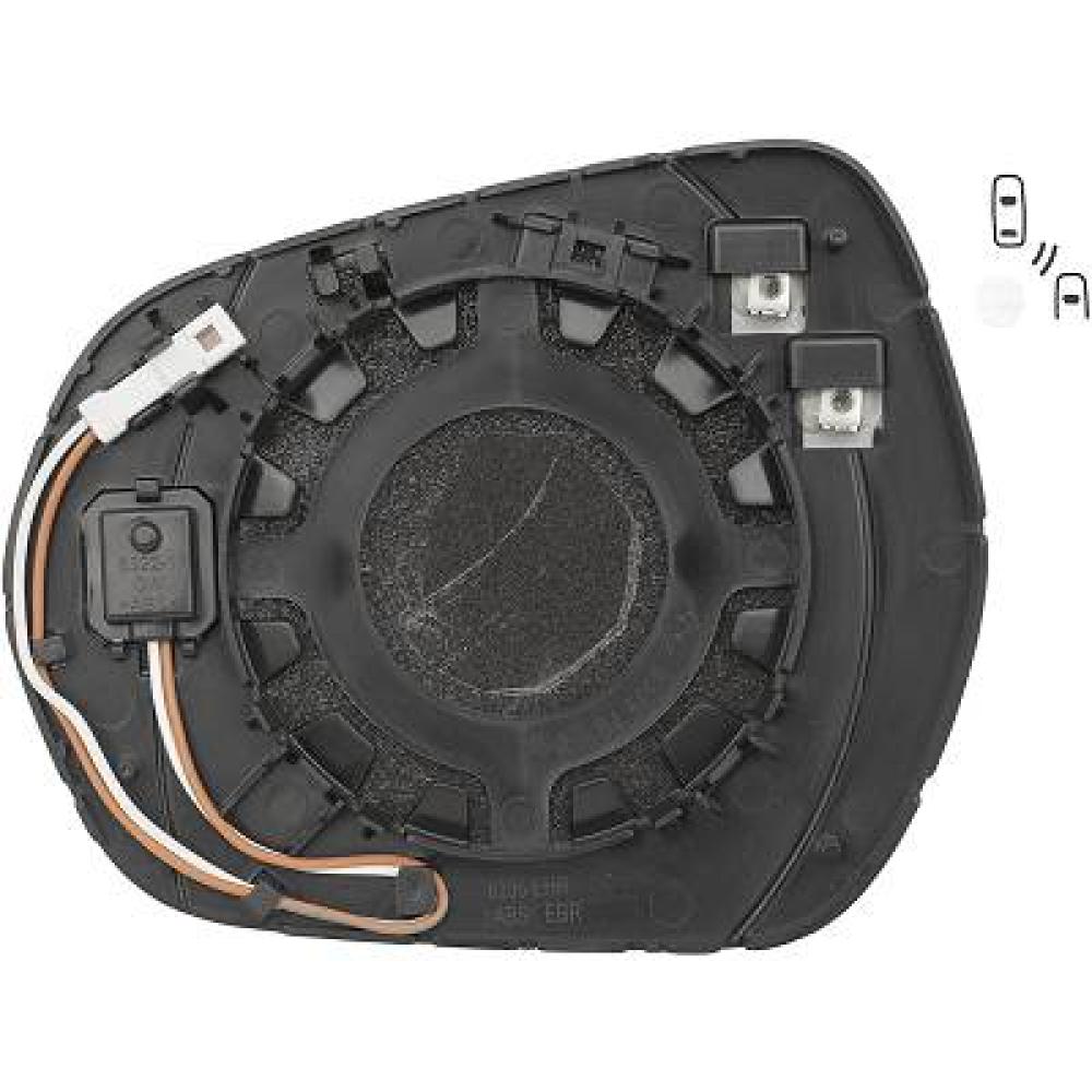 piastra specchio destra termica con blis convessa ford puma stline 2024 fd6207523