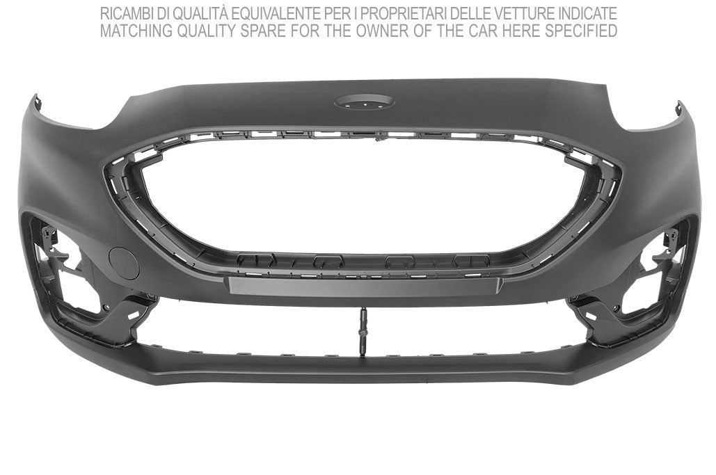 paraurti anteriore con primer con tappo coprigancio con tracce pdc e park assist ford puma stline 2019 fd6211011